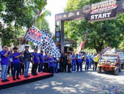 Lepas Peserta Bhayangkara Off-Road Merdeka, Gubernur Sulsel Pesan Offroader Jaga Lingkungan
