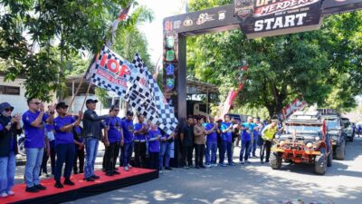 Lepas Peserta Bhayangkara Off-Road Merdeka, Gubernur Sulsel Pesan Offroader Jaga Lingkungan