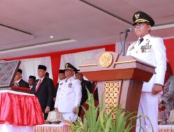 Bupati Wajo Pimpin Upacara HUT ke-81 RI di Lapangan Merdeka Sengkang