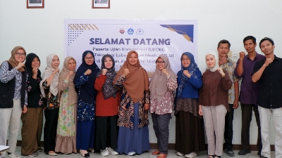 Persiapan Memasuki Dunia Profesional Kesehatan, 150 Calon Tenaga Laboratorium Medik Jalani Uji Kompetensi di UNIBOS