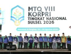 Kota Makassar Jadi Titik Awal dan Titik Pulang, MTQ KORPRI Kini Diikuti 1.157 Orang.