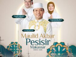 Maulid Akbar Pesisir Pemkotn Makassar Digelar 28 Agustus, Perahu Nelayan Ikut Semarakkan Acara