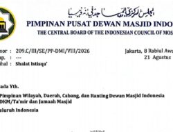 Kebakaran Hutan Meluas, DMI Serukan Taubat dan Gelar Shalat Istisqa’