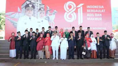DPRD dan Pemkot Makassar Bersatu dalam Khidmat Upacara HUT ke-81 Kemerdekaan RI