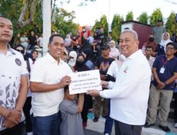 Semarak HUT RI ke-81, Bupati Wajo Ikut Lomba Bersama Forkopimda