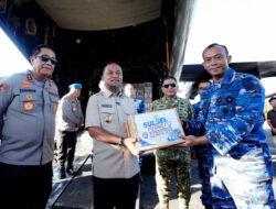 Gubernur Sulsel, Andi Sudirman bersama Forkopimda Kirim Kurang Lebih 30 Ton Bantuan Kemanusiaan untuk Korban Gempa NTT
