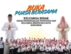Keluarga Besar DPPKB Makassar Gelar Buka Puasa Bersama