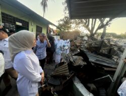 Gerindra Makassar Peduli Korban Kebakaran Asrama Kodam Mattoangin, Salurkan Bantuan Sembako