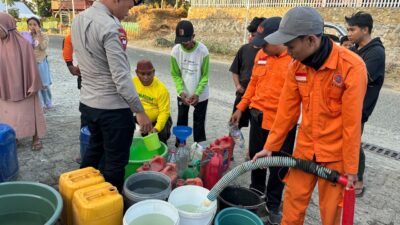 BPBD Wajo Distribusikan 60 Ribu Liter Air Bersih ke 12 Desa/Kelurahan pada 20 September 2026
