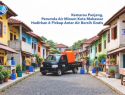 PDAM Makassar Siagakan 6 Pickup, Distribusi Air Bersih Menjangkau Lorong Sempit