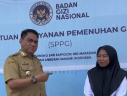 Kepala DPPKB Makassar Tinjau Penyaluran MBG di Rappocini