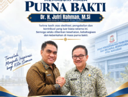 Irwan Bangsawan Ucapkan Selamat Purna Bakti Sekda Sulsel