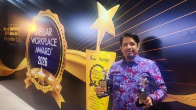 Lingkungan Kerja Sehat dan Produktif, Bosowa Education Raih Penghargaan Pada Stellar Workplace Award 2026 