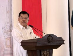 JK: Indonesia Hadapi Lima Bencana Bersamaan, PMI Harus Perkuat Kesiapsiagaan dan Pencegahan