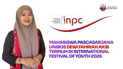 Dari Alumni S1 Hingga Panggung Global, Mahasiswa Pascasarjana UNIBOS Dewi Fahriah Akib Terpilih di International Festival of Youth 2026 