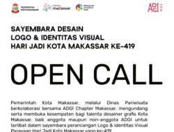 Logo HUT ke-419 Makassar Disayembarakan, Desainer Lokal Adu Gagasan