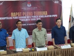 Gen Z dan Milenial Capai 40 Persen, KPU Barru Sahkan 145.850 Pemilih pada Pleno Triwulan