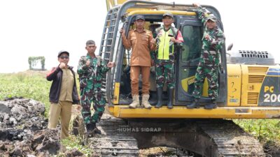 Bupati Syaharuddin Alrif Upayakan Penyelamatan Ratusan Hektare Sawah Lewat Pompanisasi Danau Sidenreng