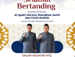 Dua Santri Ponpes Al-Iman Sidrap Wakili Sulsel di MTQ Nasional XXXI di Semarang