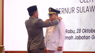 Resmi Dilantik Jadi Bupati Gowa, Darmawangsyah Prioritaskan Penyelesaian Program Pembangunan dan Keuangan