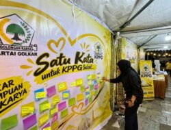 Stan Unik KPPG Sulsel: “Satu Kata, Sejuta Harapan” di Rangkaian Puncak HUT Golkar ke-62