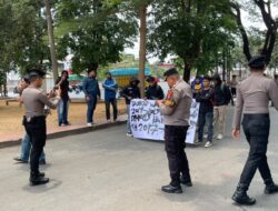 Demo di Polda Sulsel, Aktivis Anti Korupsi Desak Usut Tuntas Dugaan Korupsi Dinkes Parepare
