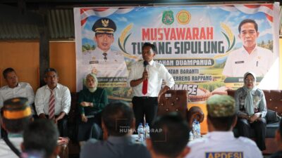 Petani dan Pemerintah Duduk Bersama di Duampanua Bahas Musim Tanam
