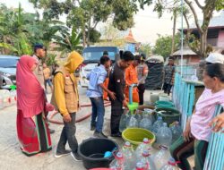 BPBD Wajo Akhiri Penyaluran Air Bersih, 1,75 Juta Liter Telah Didistribusikan