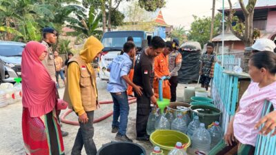 BPBD Wajo Akhiri Penyaluran Air Bersih, 1,75 Juta Liter Telah Didistribusikan