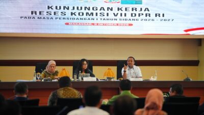 Terima Kunjungan Reses Komisi VII DPR RI, Gubernur Sulsel Perjuangkan Penguatan UMKM