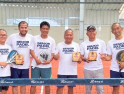 Huduri–Boy Sermani Juara Turnamen Padel Internal Senior Padel Makassar