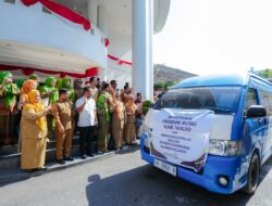 Perkuat Gizi Anak, Gubernur Sulsel Lepas Distribusi Bantuan Susu untuk 24 Kabupaten/Kota