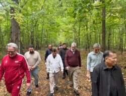 Di Tengah Agenda Kuliah di AS, JK Jaga Kebugaran Lewat Jogging Pagi di Hutan Kota DeKalb