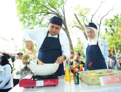 Wali Kota Makassar Tunjukkan Kebolehan Memasak, Raih Juara I di Ajang HUT Sulsel ke-357