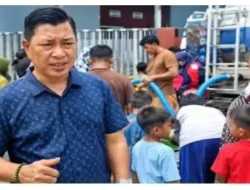 Ketua DPRD dan Polres Takalar Salurkan Bantuan Air Bersih di Galesong