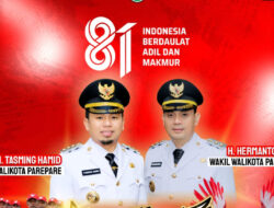 Sambut HUT ke-81 RI, Pemkot Parepare Gelar Lomba Gerak Jalan hingga Karnaval di Lapangan Andi Makkasau