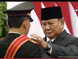 Jenderal Listyo Sigit Prabowo Dilantik Jadi Kepala Staf Kepresidenan