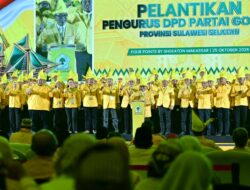 Resmi Pimpin Golkar Sulsel, IAS Bidik Tambahan 50 Persen Kursi di Pemilu 2029