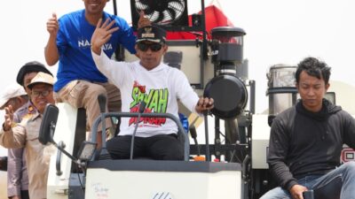 Sumur Bor Hadir, Sawah Tadah Hujan di Bapangi Tetap Produktif